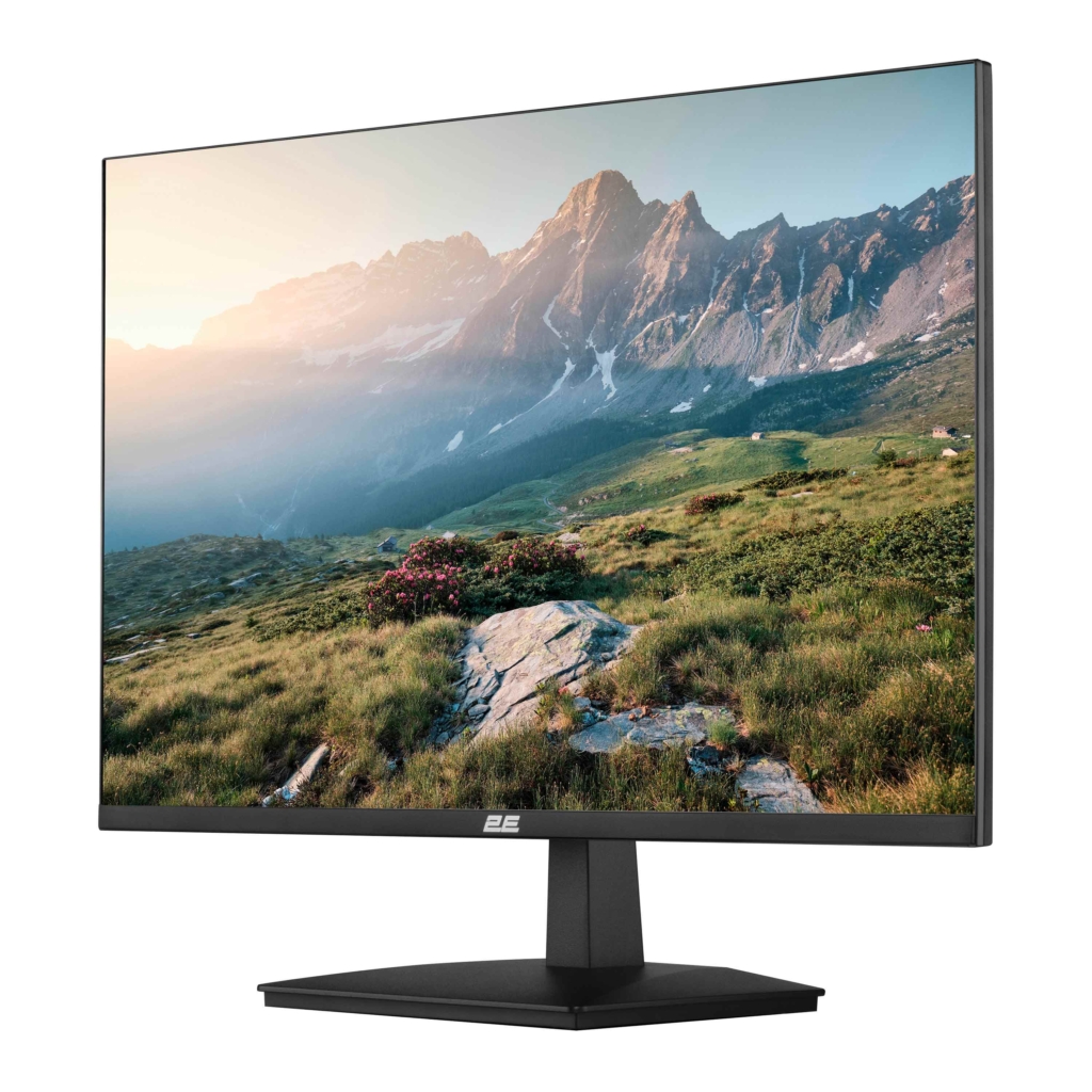 Монітор 2E 27″ B2723B D-Sub, HDMI, VA, 75Hz