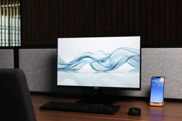 Монитор 2E 23.8″ E2424B D-Sub, HDMI, VA, 100Hz, FreeSync
