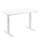 2E Computer table CE150W-MOTORIZED, height adjustment, electric motor 220V, 62/128×150х75cm, white
