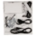 2E Computer table CE150W-MOTORIZED, height adjustment, electric motor 220V, 62/128×150х75cm, white