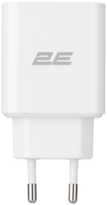 Зарядное устройство сетевое 2E 20Вт USB-C PD, белый