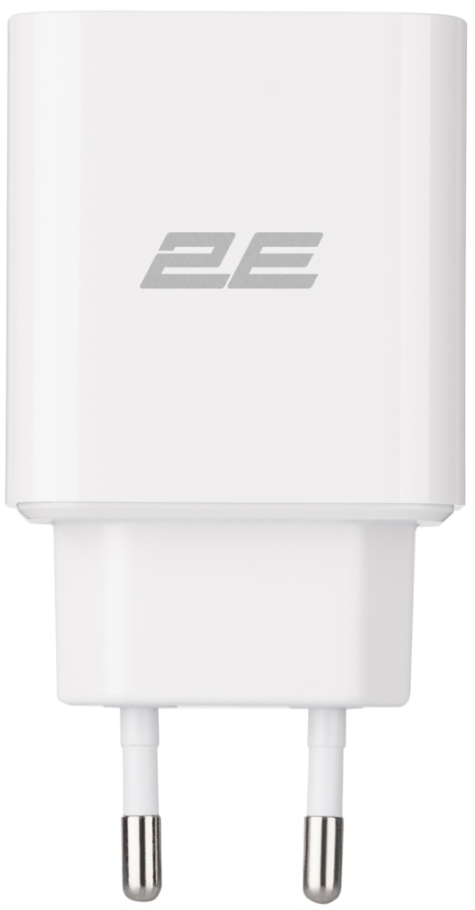 Зарядное устройство сетевое 2E 18Вт USB-A QC, белый