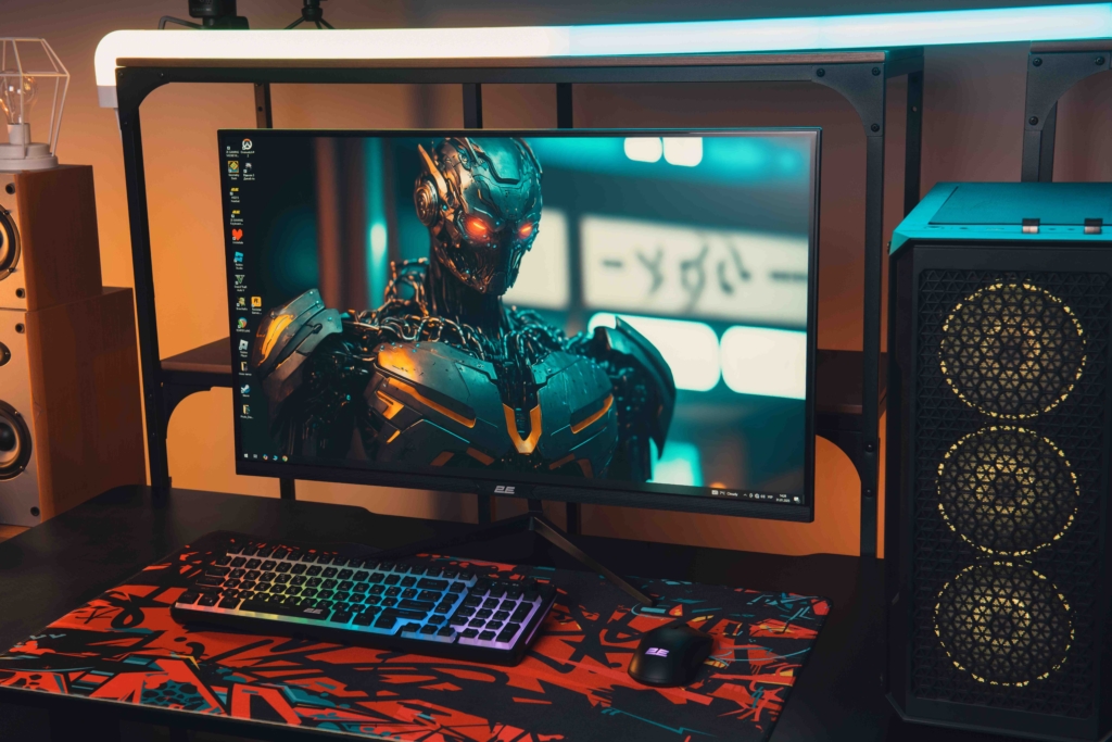 Монитор 2E 31.5″ D3224B 2xHDMI, DP, IPS, 2560×1440, 75Hz, 5ms, FreeSync