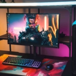 Монитор 2E 27″ H2724B D-Sub, HDMI, DP, IPS, 2560×1440, 100Hz, FreeSync