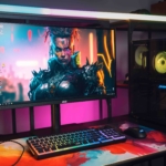 Монитор 2E 27″ H2724B D-Sub, HDMI, DP, IPS, 2560×1440, 100Hz, FreeSync