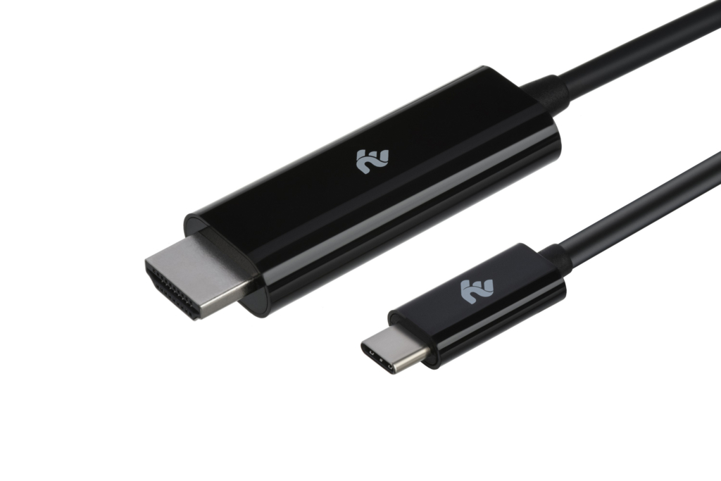 2E Кабель USB-C > HDMI, 1.8м, чорний