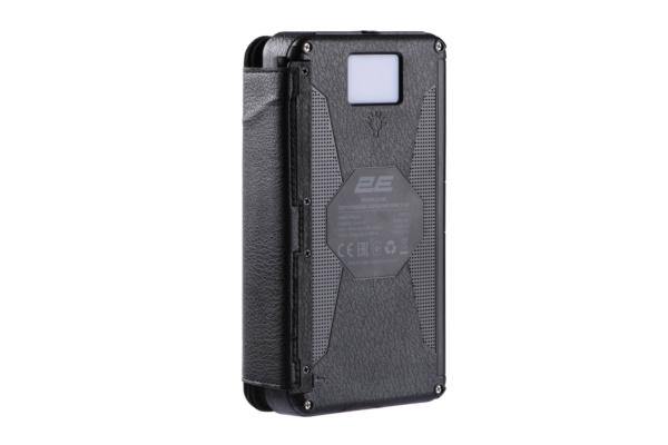 2E Портативний зарядний пристрій Power Bank Solar 20000mAh Black