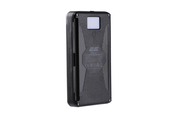 2E Портативний зарядний пристрій Power Bank Solar 20000mAh Black