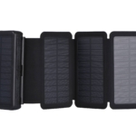 2E Портативний зарядний пристрій Power Bank Solar 20000mAh Black