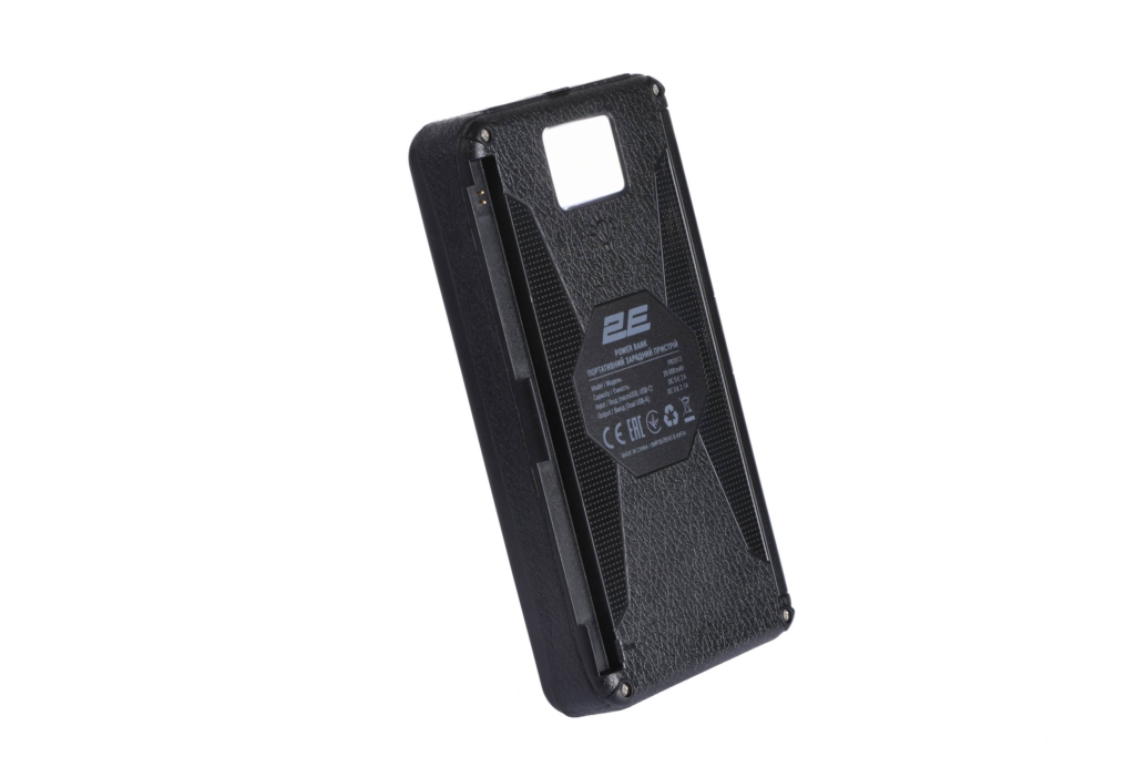 2E Портативний зарядний пристрій Power Bank Solar 20000mAh Black