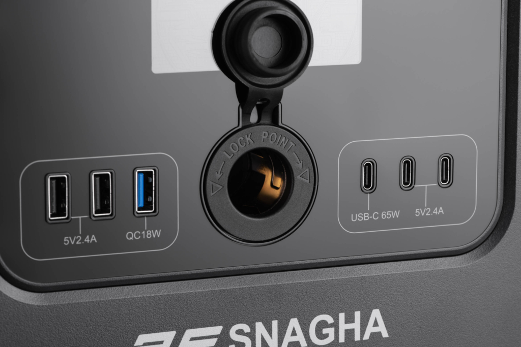Portable Power Station 2E Snagha Output Power 1200W Battery capacity 1050Wh, Fast Charging