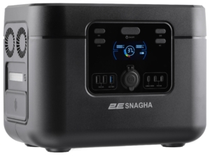 Portable Power Station 2E Snagha Output Power 1200W Battery capacity 1050Wh, Fast Charging
