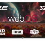 Телевизор 32″ 2E LED HD 60Hz Smart WebOS Black
