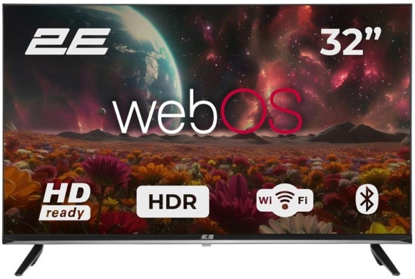 TV Set 32″ 2E LED HD 60Hz Smart WebOS Black