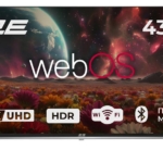 Телевізор 43″ 2E LED 4K 60Hz Smart WebOS Black