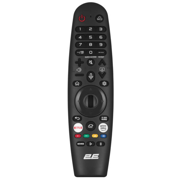 TV Set 50″ 2E LED 4K 60Hz Smart WebOS Black