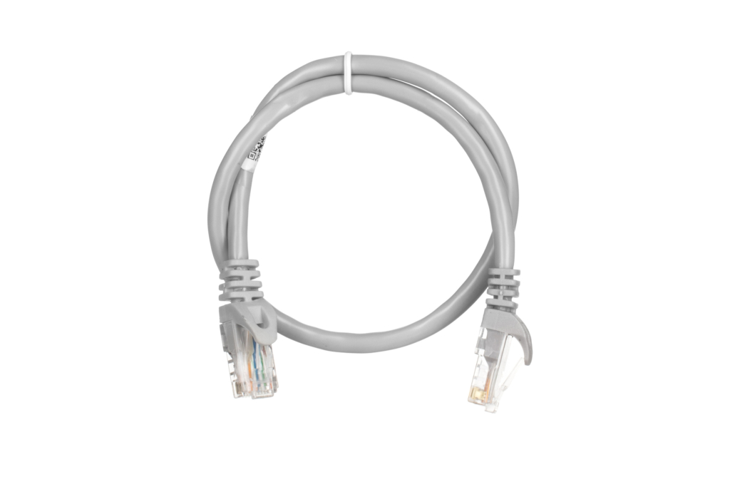 Patch Cable 2E Cat 6,UTP,RJ45, 26AWG ,7/0.16 Cu, 0.50 m, PVC,Grey