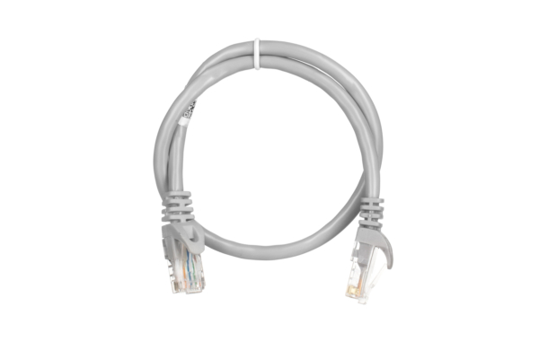 Patch Cable 2E Cat 6,UTP,RJ45, 26AWG ,7/0.16 Cu, 0.50 m, PVC,Grey