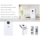 Система резервного питания 2E PowerWall Vezha, 5000 Вт, 5.12 кВт/ч, MPPT 5.5 кВт, WiFi, расширение емкости, параллельное подключение