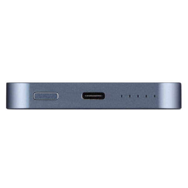 Портативное зарядное устройство Power Bank 2E Wireless QI 5000мА·год, 20Вт, PD, синий