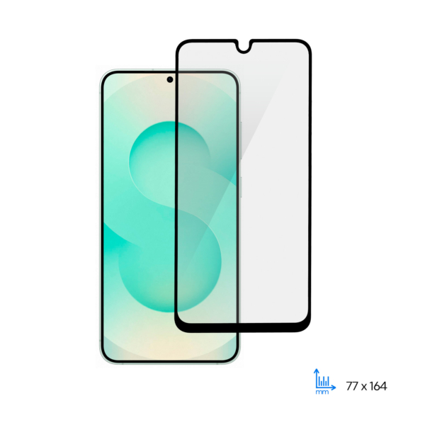 Захисне скло 2E для Samsung Galaxy A16 (A165) , 2.5D FCFG, (1 Pack), чорна рамка