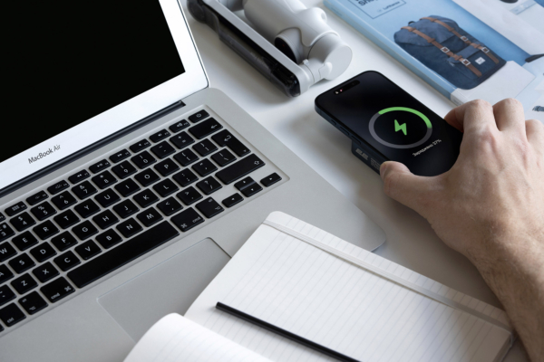 Акумулятор портативний літій-іонний Power Bank 2E Wireless QI 10000мА·год, 20Вт, PD, синій