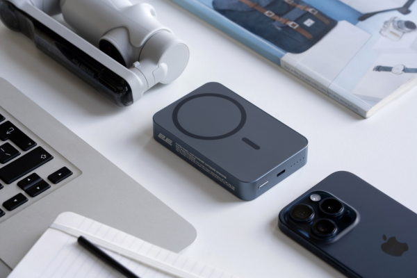 Акумулятор портативний літій-іонний Power Bank 2E Wireless QI 10000мА·год, 20Вт, PD, синій