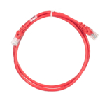 Патч-корд 2E САТ 5e, UTP, 1м, 26AWG, RJ45, 7/0.16, CCA, PVC, красный