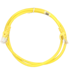 Патч-корд 2E САТ 5e, UTP, 1м, 26AWG, RJ45, 7/0.16, Cu, PVC, жовтий