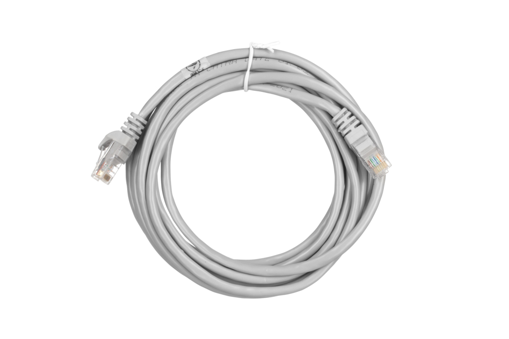 Patch Cable 2E Cat 5e, UTP, RJ45, 26AWG, 7/0.16 Cu, 3.00 m, PVC, Grey