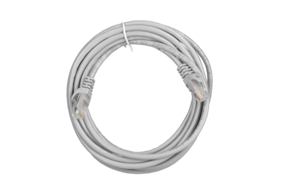 Patch Cable 2E Cat 5e, UTP, RJ45, 26AWG, 7/0.16 Cu, 3.50 m, PVC, Grey