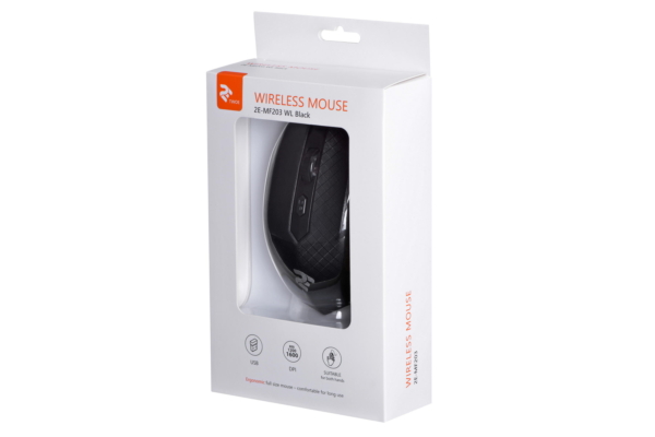 Мышь 2E MF203 WL Black