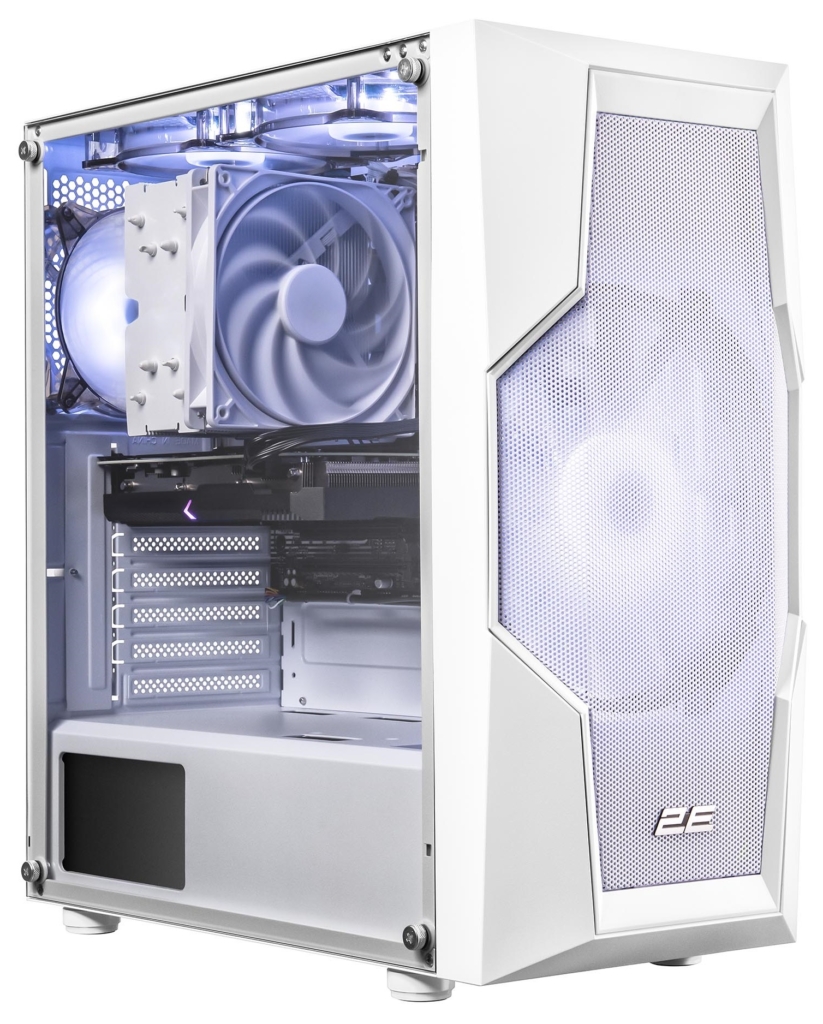 2E 2E PC Decimal Intel i5-13600KF, 16Gb, F1TB, NVD3070-8, B660, G2057W, 700W, FreeDos, White