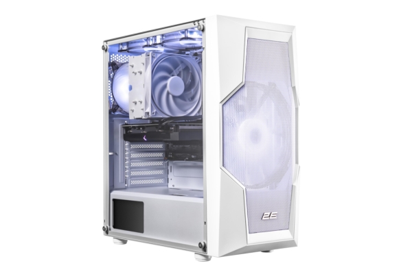 2E 2E PC Decimal Intel i7-12700F, 16Gb, F1TB, NVD4060TI-8, B660, G2057W, 700W, FreeDos, White