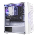 2E 2E PC Decimal Intel i7-12700F, 16Gb, F1TB, NVD4060TI-8, B660, G2057W, 700W, FreeDos, White