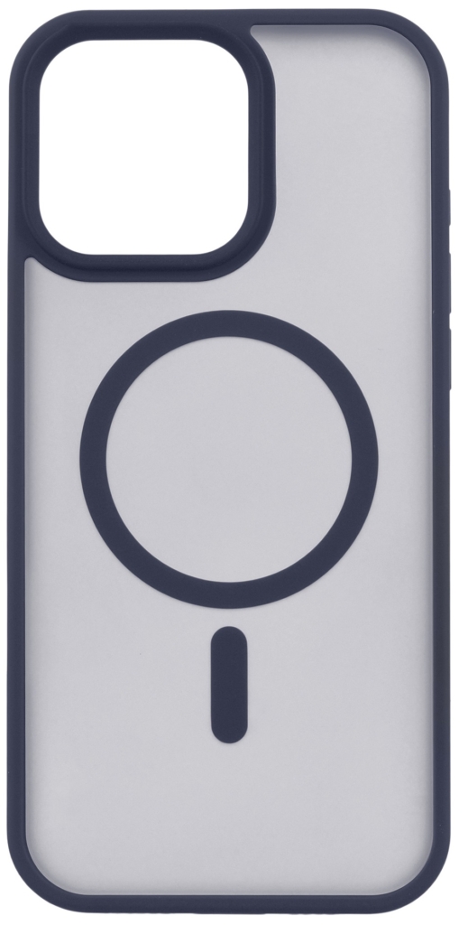 Чехол 2E Basic для iPhone 16 Pro Max, Soft Touch MagSafe Cover, Dark Blue