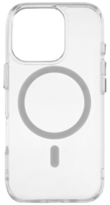 2E Basic Case for iPhone 16 Pro, Transparent MagSafe Cover, Clear
