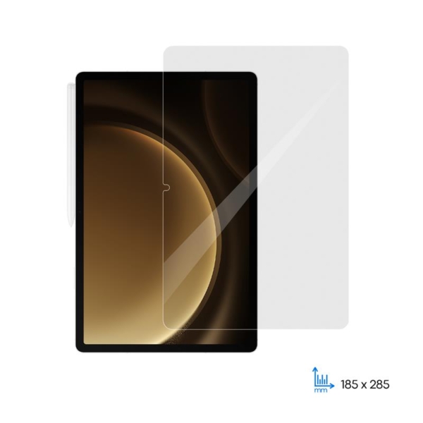 Защитное стекло 2E для Samsung  Galaxy Tab S9FE+ (X616) 12.4″(2023), 2.5D, прозрачный