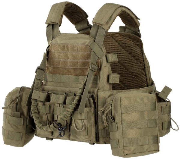 2E Military Plate Carrier Type1, Molle, OD Green
