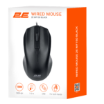 Mouse 2E MF150, USB-A, black