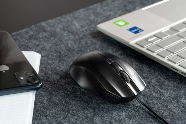 Mouse 2E MF150, USB-A, black