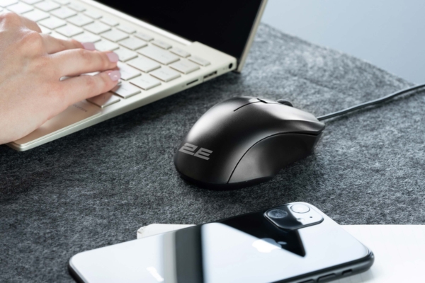 Mouse 2E MF150, USB-A, black