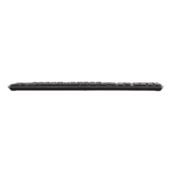 2E Keyboard membrane KS280 120key, WL/BT, EN/UK/RU, silent, black-grey