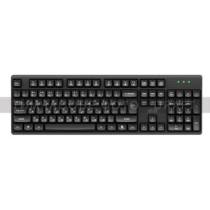 2E Membrane keyboard KS131 104key, USB-A, EN/UK, black