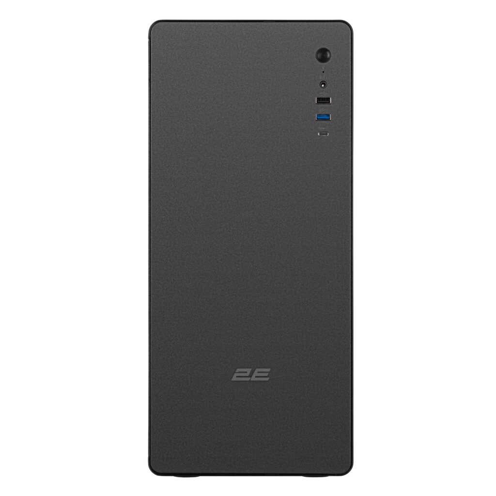 Корпус 2E Credo V500B без БЖ, 1xUSB3.0, 1х USB 2.0, 1xUSB Type-C, 1×120мм, VGA 310мм, ATX, чорний