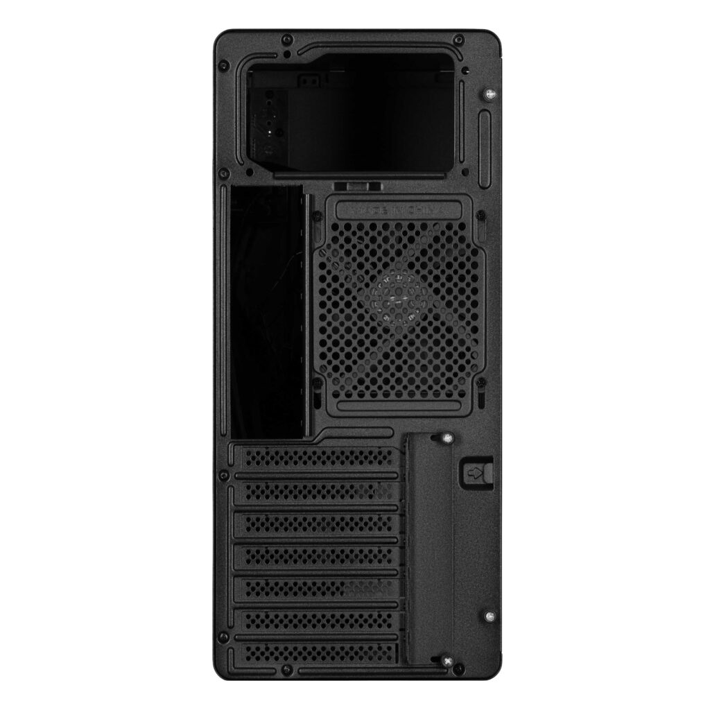 Корпус 2E Credo V500B без БЖ, 1xUSB3.0, 1х USB 2.0, 1xUSB Type-C, 1×120мм, VGA 310мм, ATX, чорний