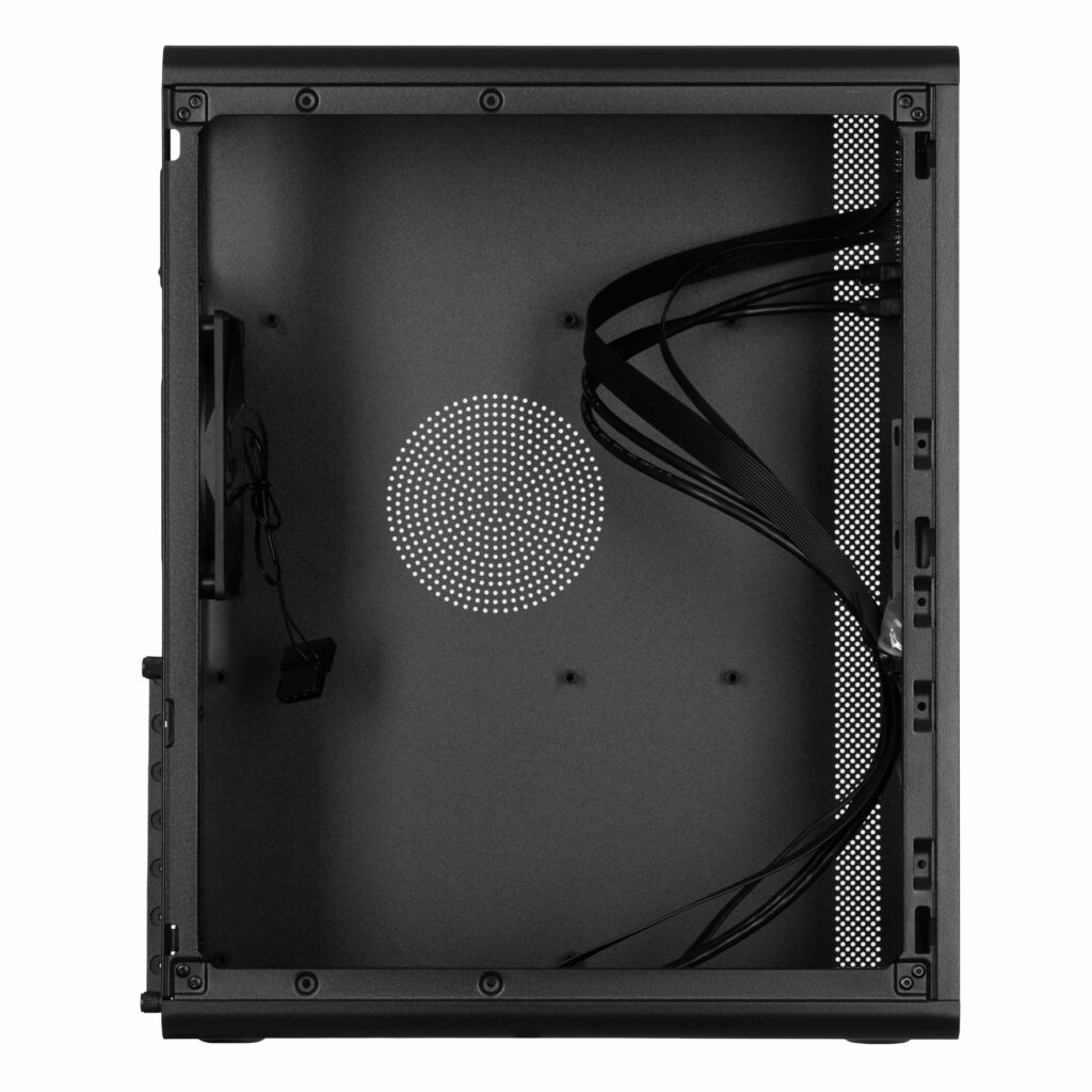 Корпус 2E Credo V500B без БЖ, 1xUSB3.0, 1х USB 2.0, 1xUSB Type-C, 1×120мм, VGA 310мм, ATX, чорний