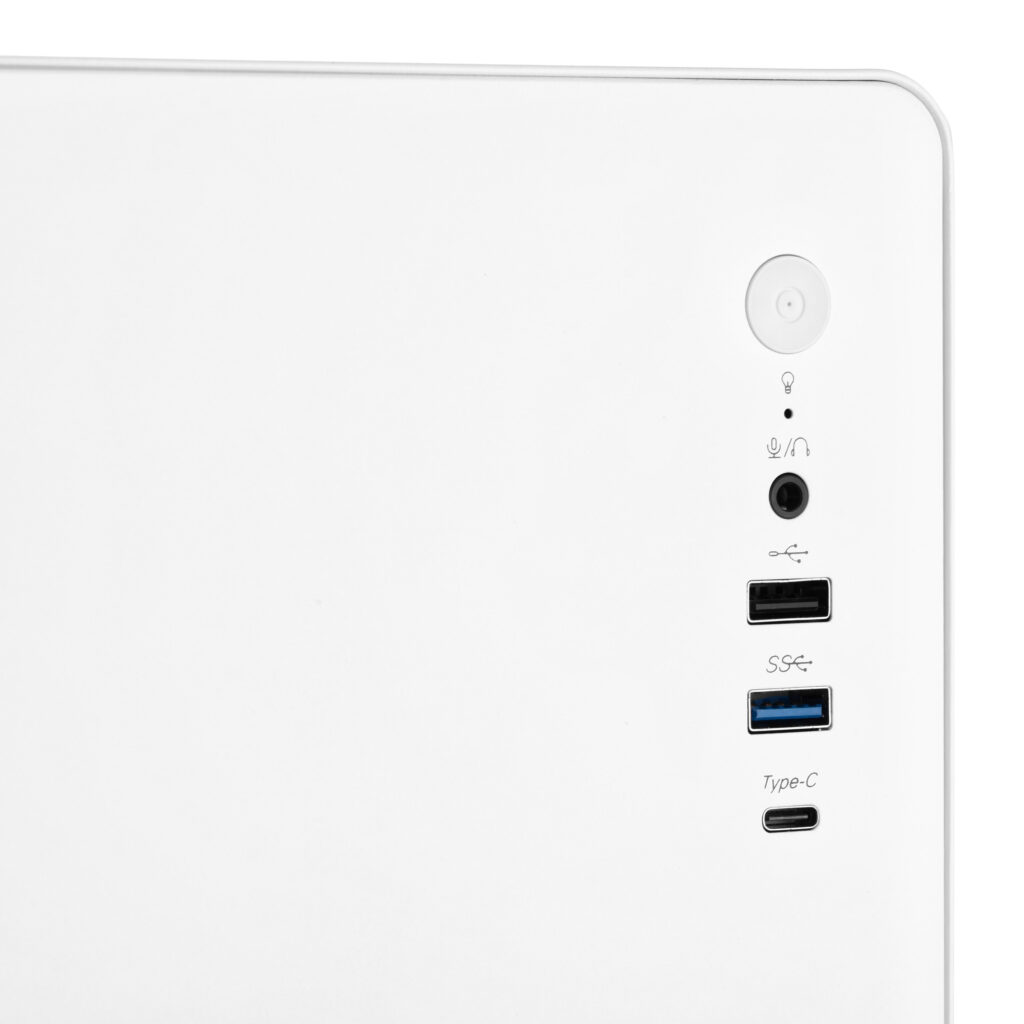 Корпус 2E Credo V500W без БЖ, 1xUSB3.0, 1х USB 2.0, 1xUSB Type-C, 1×120мм, VGA 310мм, ATX, білий