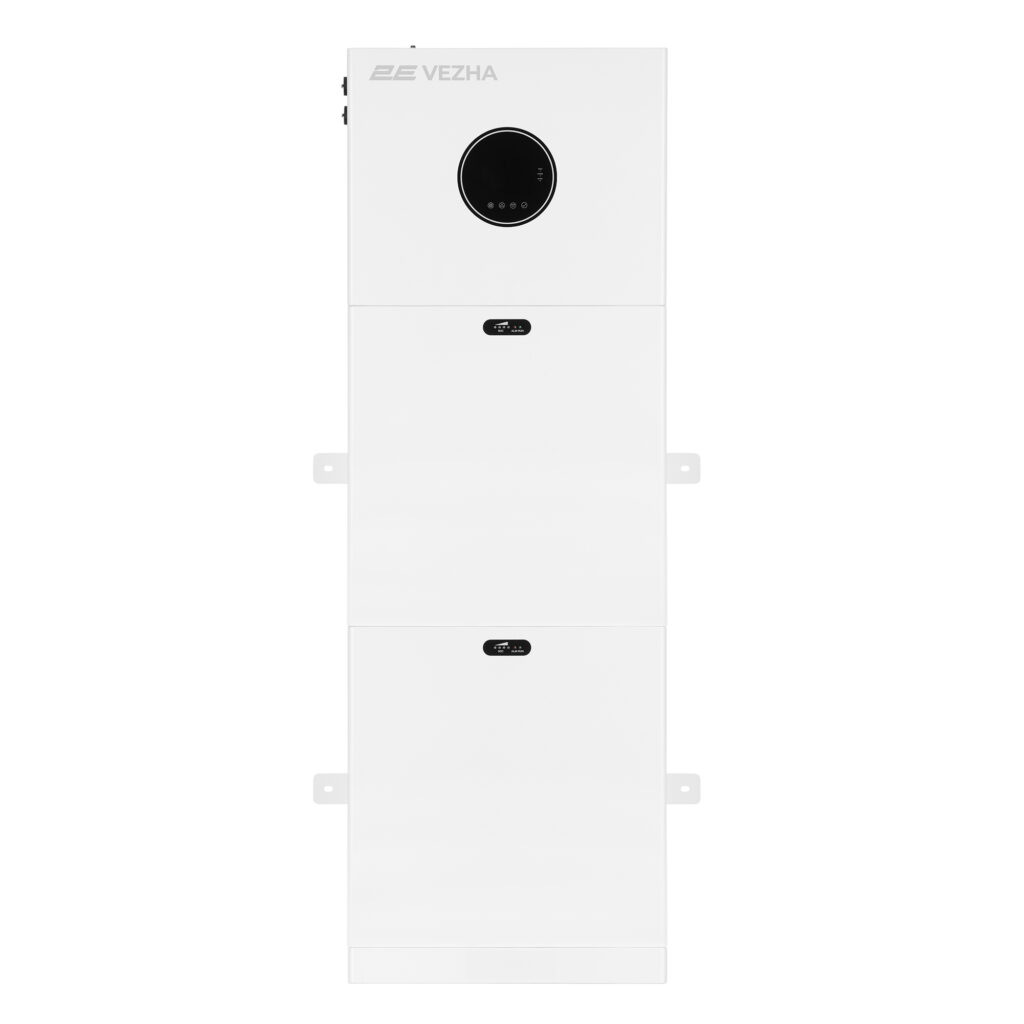 Система резервного живлення 2E PowerWall Vezha, 5000 Вт, 10.24 кВт/год, MPPT 5.5 кВт, WiFi, розширення ємності, паралельне підключення