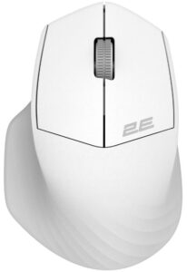 2E Mouse MF280 Silent, WL/BT, white